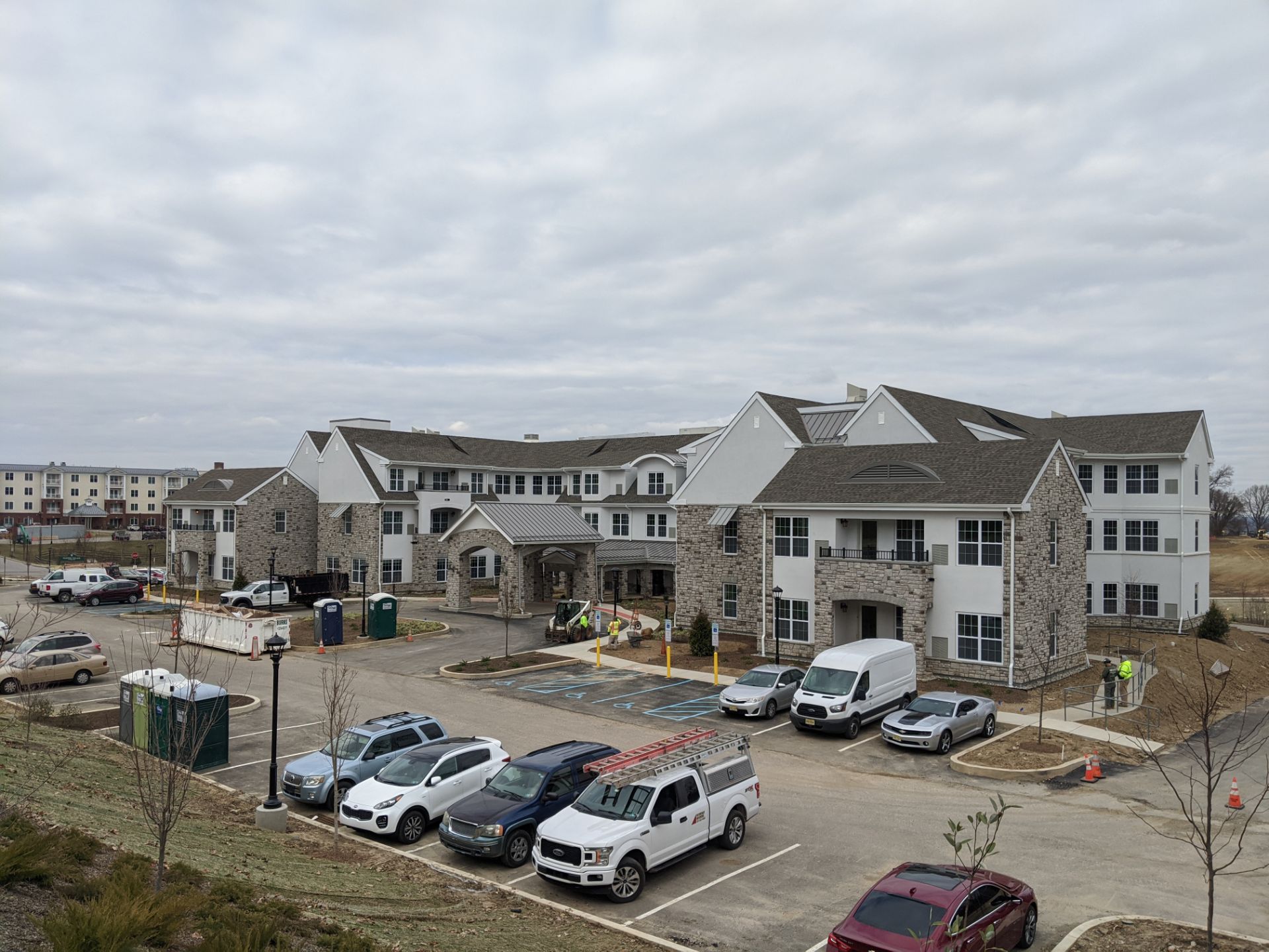 We are capable of large roofing projects like this